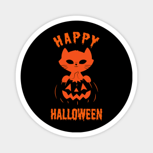 Cat Halloween Magnet